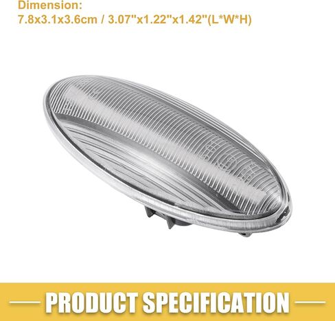 LED Side Marker Light 81730-02 Front Driver Passenger Turn Signal Lights Fender Sidemarker Lamps for Toyota Yaris Black Lens Amber LED Light 1 Pair in Saudi Arabia