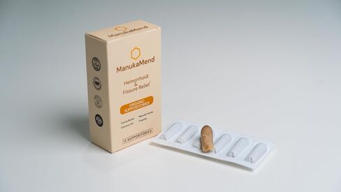 ManukaMend™ Comfort Support Suppositories with Manuka Honey & Coconut Oil – Gentle Moisturizing Relief, 12 Count in Saudi Arabia