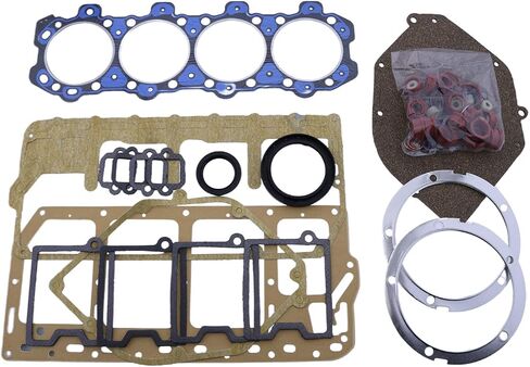 657-34280 657-34281 مجموعة حشية كاملة كاملة متوافقة مع مجموعة إصلاح المحرك Lister Petter LPW4 LPWS4 LPWT LPW in Kuwait