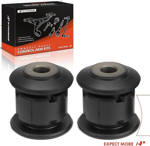 A-Premium 2 x Front Forward Lower Control Arm Bushing Kit, Compatible with Volkswagen Jetta, Passat, Golf, Tiguan, Beetle, CC, Eos, GTI, Arteon, e-Golf & Audi A3, Q3, TT, A3 Quattro, Q3 Quattro, RS3 in Saudi Arabia