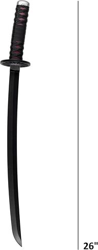 Disguise Demon Slayer Tanjiro Costume Sword, Official Tanjiro Costume Accessory with Plastic Construction, 26 Inch Length in Saudi Arabia
