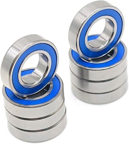10PCS ABEC-7 10x19x5 mm 6800RS Chrome Steel Thin Section Ball Bearings in Saudi Arabia