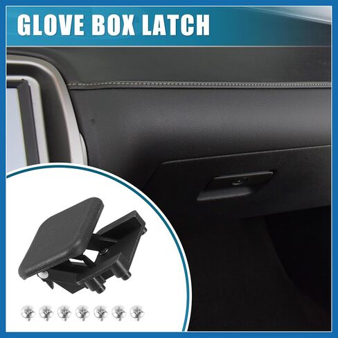 Front Glove Box Lid Latch Lock Handle Cover for Chevrolet Silverado 1500 2001-2007 Latch Catch Clip Black Item Replacement in Saudi Arabia