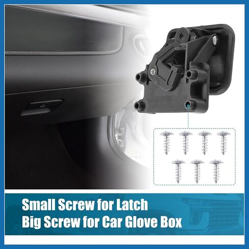 Front Glove Box Lid Latch Lock Handle Cover for Chevrolet Silverado 1500 2001-2007 Latch Catch Clip Black Item Replacement in Saudi Arabia