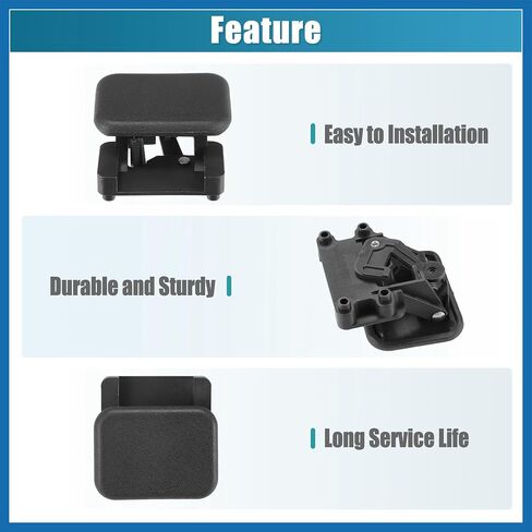 Front Glove Box Lid Latch Lock Handle Cover for Chevrolet Silverado 1500 2001-2007 Latch Catch Clip Black Item Replacement in Saudi Arabia