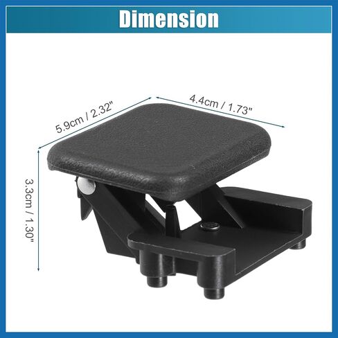 Front Glove Box Lid Latch Lock Handle Cover for Chevrolet Silverado 1500 2001-2007 Latch Catch Clip Black Item Replacement in Saudi Arabia