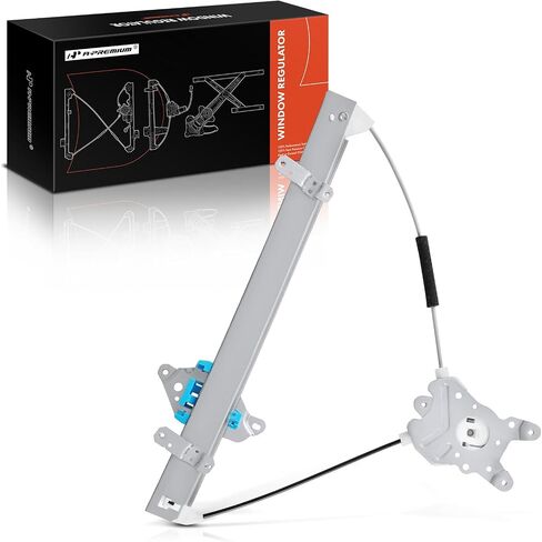 A-Premium Electric Power Window Regulator Without Motor Compatible with Mitsubishi Outlander 2003 2004 2005 2006, Front Right Passenger Side in Saudi Arabia