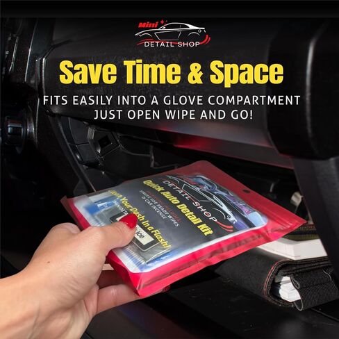 Car Dashboard Cleaning Kit | Interior Car Detailing Kit Includes Dashboard Cleaning Wipes, Dashboard Protectant Wipes, Electronic Screen Wipes, Glass Wipes, & Black Ice Air Freshener in Saudi Arabia