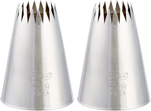 Ateco 869 Pastry Tube - French Star - Size 9 in Kuwait