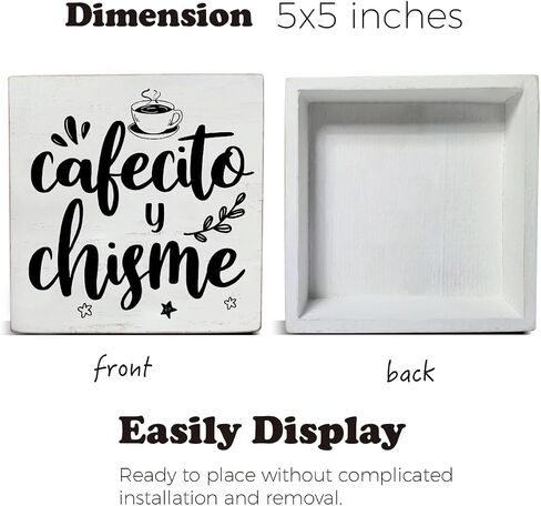Work Wife Gifts for Women Work Wife Definition Art Wooden Box Sign Decorative Wooden Sign Home Office Decor for Desk Table Shelf 5 x 5 Inches in Saudi Arabia