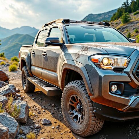 لوحات تشغيل مقاس 6 بوصات: متوافقة مع 2015-2025 Ford - F150 SuperCrew Cab، 2017-2024 Ford F250 F350 F450 F550 Super Duty Crew Cab، قضبان نيرف ذات خطوات جانبية فضية in Saudi Arabia