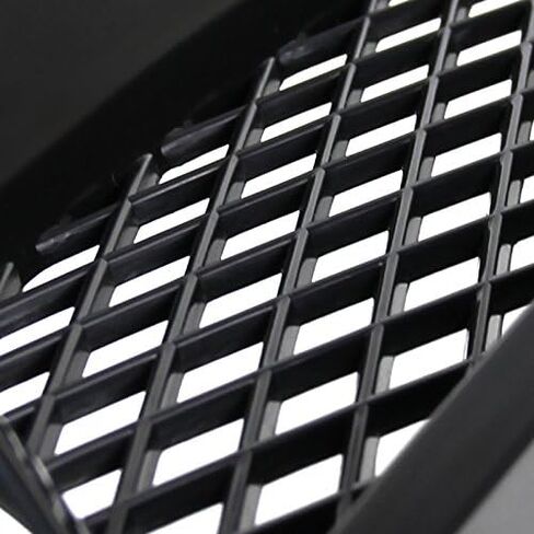 Spec-D Tuning JDM Black Front Bumper Mesh Hood Grille Compatible with 1993-1997 Toyota Corolla in Saudi Arabia