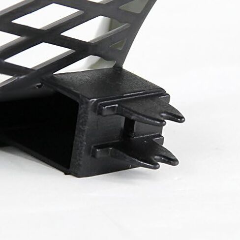 Spec-D Tuning JDM Black Front Bumper Mesh Hood Grille Compatible with 1993-1997 Toyota Corolla in Saudi Arabia