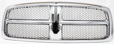 Garage-Pro Front Grille For Dodge Ram 2500 2003-2005, Ram 3500, Ram 1500 2002-2005, Chrome Shell, Paintable Insert CH1200268 in Saudi Arabia