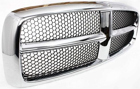 Garage-Pro Front Grille For Dodge Ram 2500 2003-2005, Ram 3500, Ram 1500 2002-2005, Chrome Shell, Paintable Insert CH1200268 in Saudi Arabia