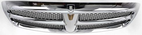 Garage-Pro Front Grille For Dodge Ram 2500 2003-2005, Ram 3500, Ram 1500 2002-2005, Chrome Shell, Paintable Insert CH1200268 in Saudi Arabia