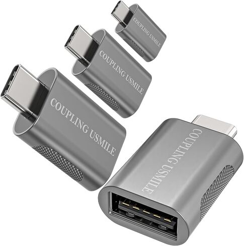 USB C to USB Adapter [4 Pack],OTG Cable | Thunderbolt3 to USB|10Gbps High-Speed | USB-IF Certified | Compatible with MacBook Pro/Air, iPhone 15, Laptops, Tablets in Saudi Arabia