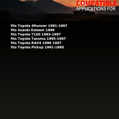 نقل حالة الإخراج رمح الختم الخلفي يناسب تويوتا 4Runner، بيك اب، RAV4، تاكوما، T100 1991 1992 1993 1994 1995 1996 1997 1 X in Saudi Arabia