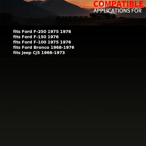 Transfer Case Output Shaft Seal Rear fits Ford F-150,Bronco,F-100 1968 1969 1970 1971 1972 1973 1974 1975 1976 fits Jeep CJ5 1966 1967 1968 1969 1970 1971 1972-1973 1 PCS in Saudi Arabia