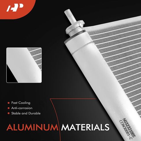 A-Premium A/C Condenser Replace# 8845012340 - Compatible with 2017-2018 Toyota Corolla iM, 2016-2016 Scion iM, 1.8L in Saudi Arabia