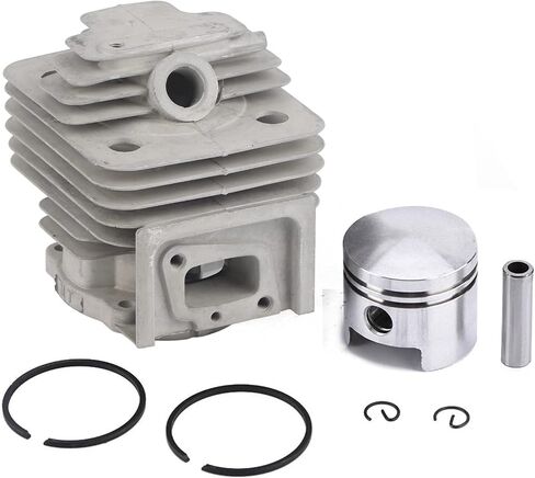 Plplaaoo Cylinder Piston Kit for Mitsubishi TL52 BG520 – 44mm Big Bore Cylinder Piston Kit with Gasket Set, Aluminum Alloy Engine Rebuild Kit for Brush Cutter Top End Repair in Saudi Arabia