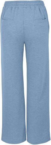 Baggy Sweatpants for Women Elastic Waisted Wide Leg Sweat Pants 2025 Fall Fashion Outfits Casual Loose Joggers in Saudi Arabia