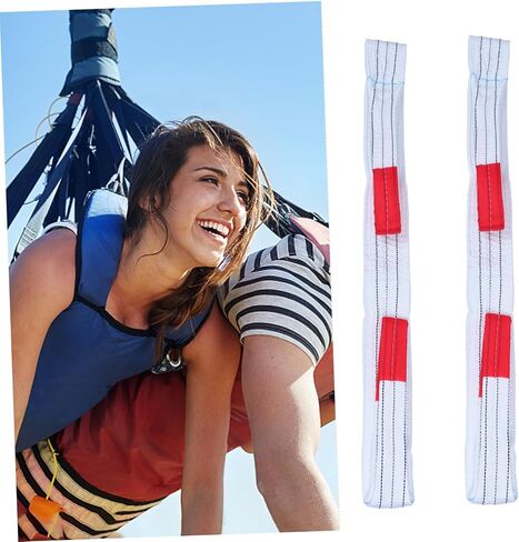 LIFKOME 2pcs Flat Lifting Sling Straps Heavy Duty Winch Straps for Lifting Recovery Moving Work in Saudi Arabia