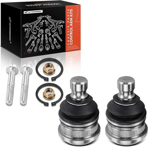 A-Premium 2 x Front Lower Ball Joint, Compatible with Kia Soul 2010-2013, Soul 2020-2023, Rio 2012-2017, Seltos 2021-2023 in Saudi Arabia