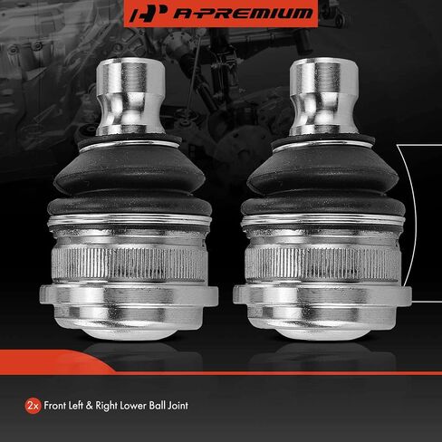 A-Premium 2 x Front Lower Ball Joint, Compatible with Kia Soul 2010-2013, Soul 2020-2023, Rio 2012-2017, Seltos 2021-2023 in Saudi Arabia