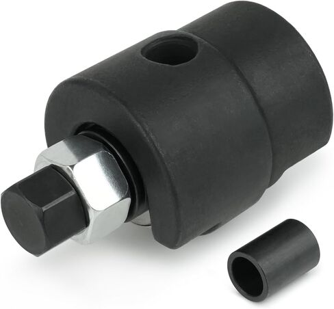 Alternator Power Steering Pump Pulley Puller Remover Installer Tool Fits 1-1/8", 1-1/4", 1-5/16", 1-3/8" Press-Fit Hubs Compatible with Ford Chevy Trucks in Saudi Arabia