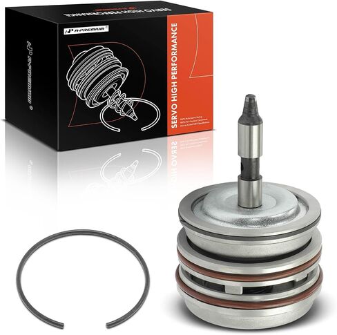 A-Premium High Performance Servo Piston Assembly Compatible with 700R4 4L60E 4L65E 4L70E Transmission, Silver Cover, Replace# CY0025 in Saudi Arabia