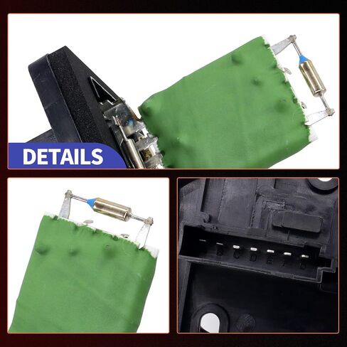 HiSport HVAC Fan Blower Motor Resistor 89019101 973-000 Compatible with Buick Century Rega & Chevy Corvette Impala Monte Venture & Olds Intrigue Silhouette & Pontiac Grand Prix Montana Trans Sport in Saudi Arabia