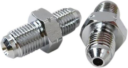 تركيبات محول الفرامل الاحترافية M10 x 1.0 (متري 10 مم) إلى 3AN -3 AN3، حزمة من 2 بواسطة XSANDER in Kuwait