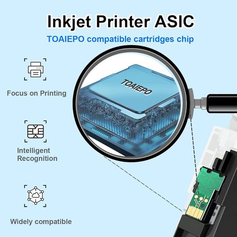 استبدال زجاجة إعادة تعبئة الحبر 502 لحبر Epson T502 لطابعة Ecotank ET-2850 ET-2760 ET-3850 ET-3710 ET-3750 ET-3760 ET-4850 ET-4750، حبر أسود صبغ، حبر ملون للصبغ in Kuwait
