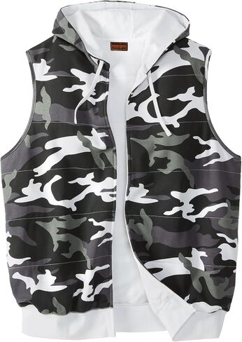 Boulder Creek by KingSize Men's Big & Tall Tall Thermal-Lined Fleece Vest in Kuwait