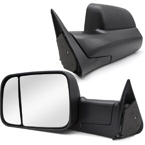 مرايا سحب TOEMIRR مناسبة لـ 1998 1999 2000 2001 دودج رام 1500 1998 1999 2000 2001 2002 دودج رام 2500 3500 قوة ساخنة بدوره إشارة ضوء السهم أضواء على الزجاج دليل التقليب الأسود مرايا السحب in Kuwait