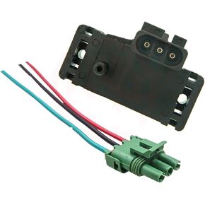 1/2PCS Turbo Intake Air Boost Pressure Map Sensor 12223861 16040749 Wire Plug in Kuwait
