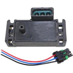 Car Map Sensor Pressure Sensor Turbo Intake Boost Pressure, for Brougham, for Cimarron, for Deville with Plug 12223861 in Kuwait