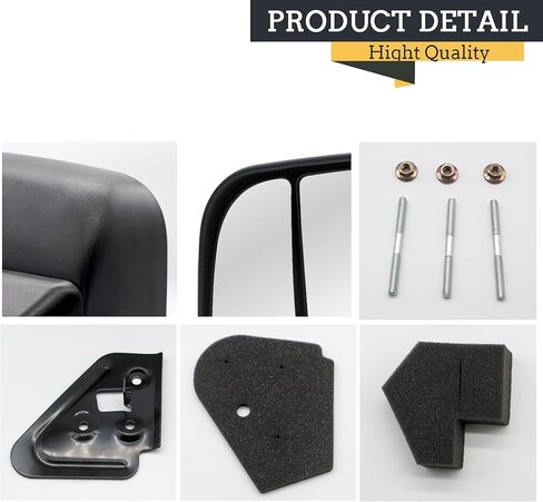 مرايا سحب TOEMIRR مناسبة لـ 1998 1999 2000 2001 دودج رام 1500 1998 1999 2000 2001 2002 دودج رام 2500 3500 قوة ساخنة بدوره إشارة ضوء السهم أضواء على الزجاج دليل التقليب الأسود مرايا السحب in Kuwait