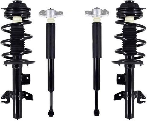 Front Struts Rear Shocks & Links Replacement Parts For Cherokee Trailhawk 2014 2015 2016 2017 2018 2019 2020 2021 2022 2023 W/OFF ROAD PKGE in Saudi Arabia