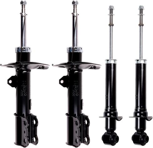 For Toyota Shocks (4pcs) LSAILON Front Rear Shocks Absorbers Fits 2000-2005 for Toyota Celica Shocks Struts Kits with 334277 334278 341277 in Saudi Arabia