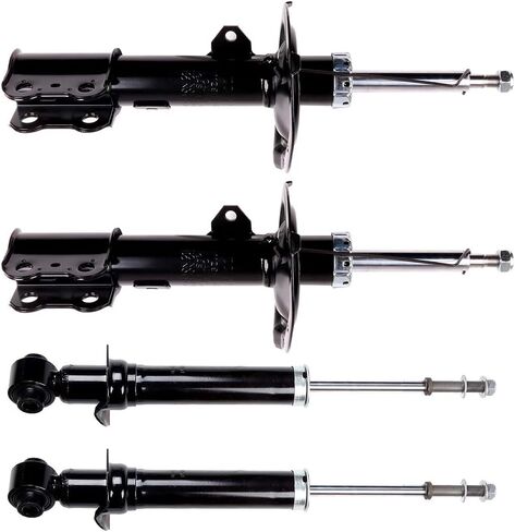 For Toyota Shocks (4pcs) LSAILON Front Rear Shocks Absorbers Fits 2000-2005 for Toyota Celica Shocks Struts Kits with 334277 334278 341277 in Saudi Arabia