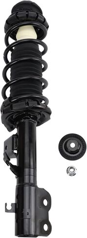 TRQ Front Left Complete Strut & Coil Spring Assembly Drivers Side Compatible with 2018-2020 Nissan Kicks in Saudi Arabia