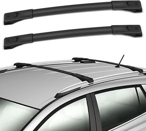 SCITOO fit for 2013 2014 2015 2016 2017 2018 for Toyota RAV4 Sport Utility Aluminum Alloy Roof Top Cross Bar Set Roof Rack Rail in Saudi Arabia
