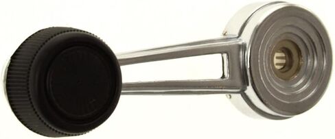 KarParts360 لكرنك النافذة Ford F-150 1975-1986 | أمامي/خلفي | كروم | مع مقبض أسود | معدن in Kuwait
