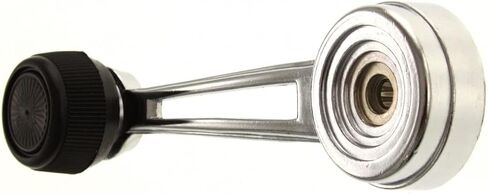 KarParts360 لكرنك النافذة Ford F-150 1975-1986 | أمامي/خلفي | كروم | مع مقبض أسود | معدن in Kuwait