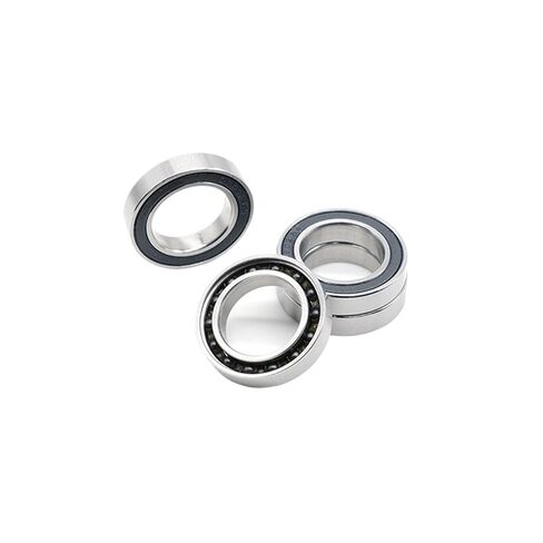 5 قطعة S6802RS CB 15x24x5mm محامل 440C 6802RS حلقات الفولاذ المقاوم للصدأ مع Si3N4 كرات سيراميك تحمل S6802RS in Saudi Arabia