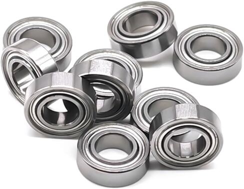10PCS SMR105ZZW3 5x10x3 mm Bearing ABEC-7 Stainless Steel Ball Bearing Miniature MR105ZZ in Saudi Arabia