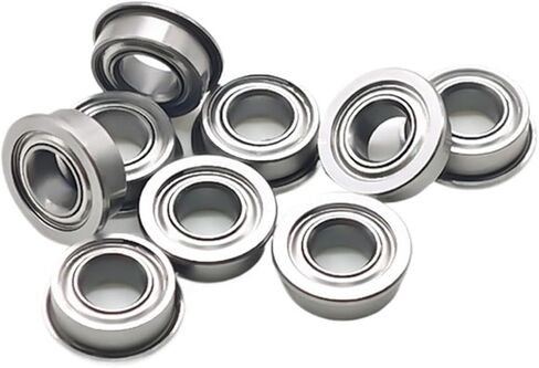 10PCS MF84ZZ 4X8X3 mm Steel Flange Bearing 4X8X3 mm Flange Ball Bearing MF84ZZ in Saudi Arabia
