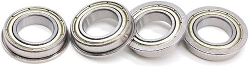 10PCS F6801ZZ 12x21x5 mm ABEC-7 Flange Ball Bearing Flange Bearing in Saudi Arabia